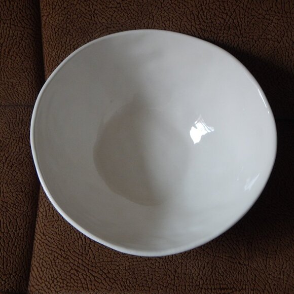 NOCAL LDA Portugal Large Pasta Veggies Serving Bowl 10.5” Embossed Rosemary NWT - Picture 6 of 6